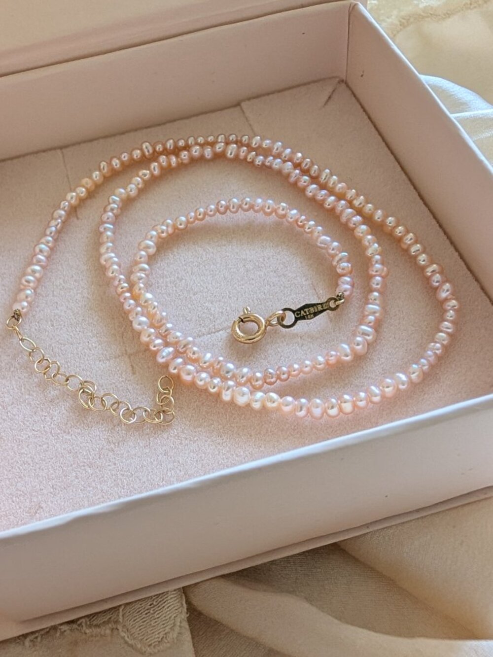 Limited Edition Catbird Ghost Rose Pearl Collar, 15-17" (1 Of 350) - Picture 12 of 14